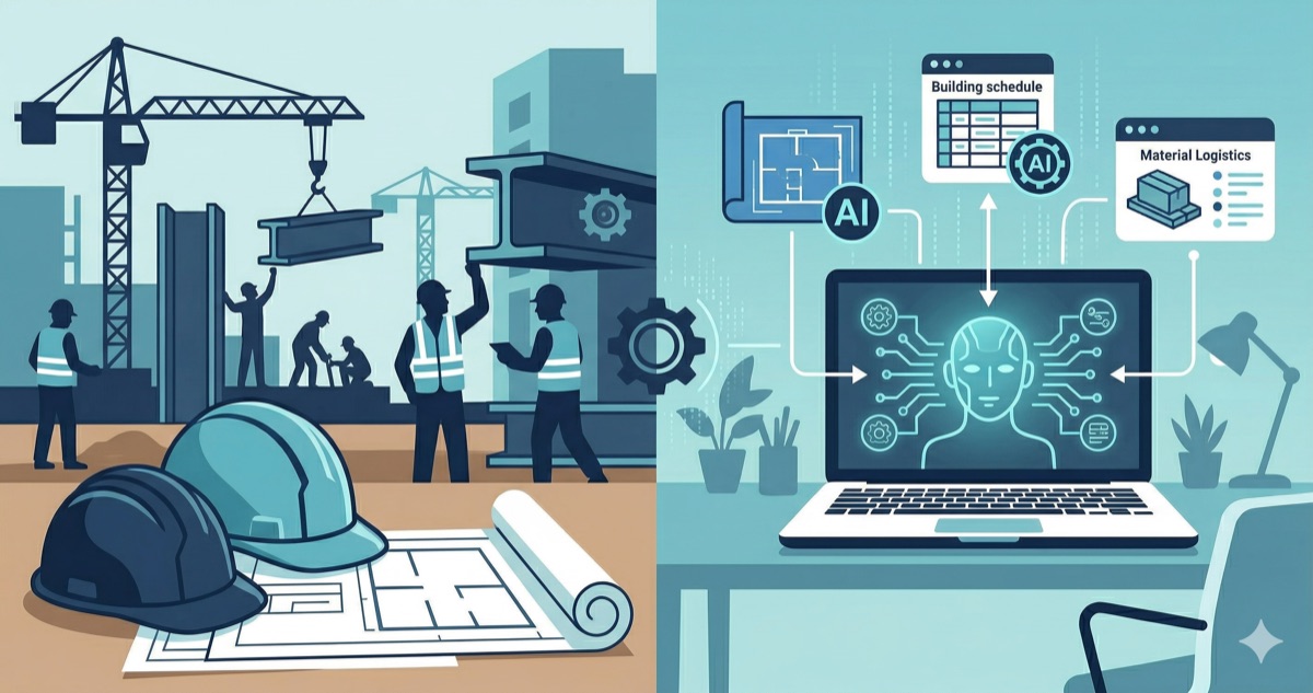 Wie ein Bauunternehmen in einem Tag den Einstieg in KI geschafft hat